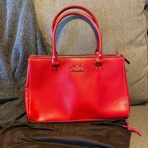 Kate Spade Double Zipper Shoulder Bag